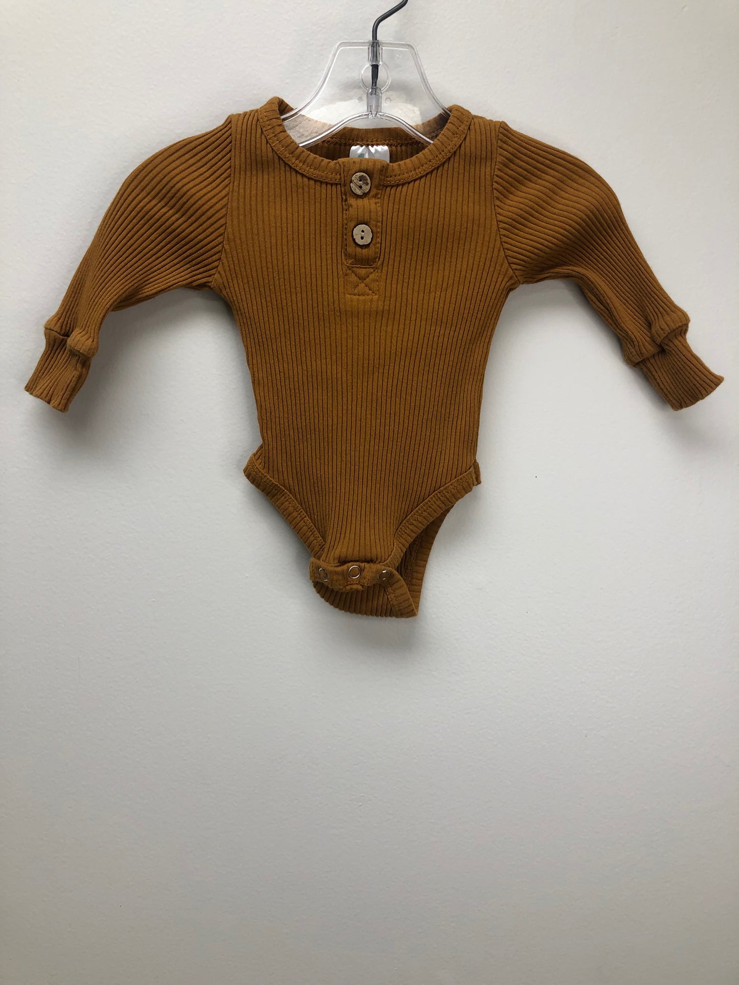3m Little One Shop rust ribbed Onesie