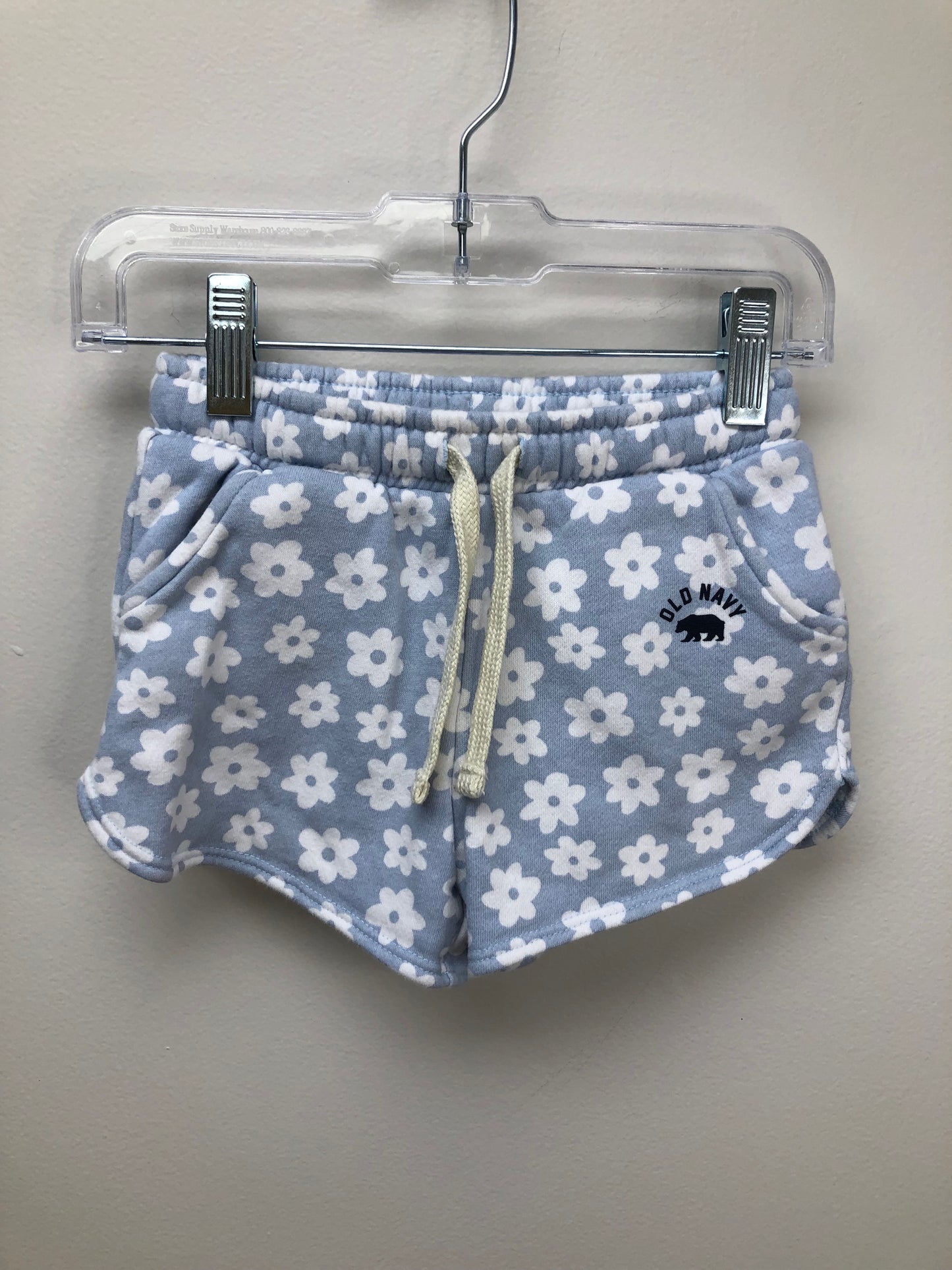 3T Old Navy light blue flowers Shorts