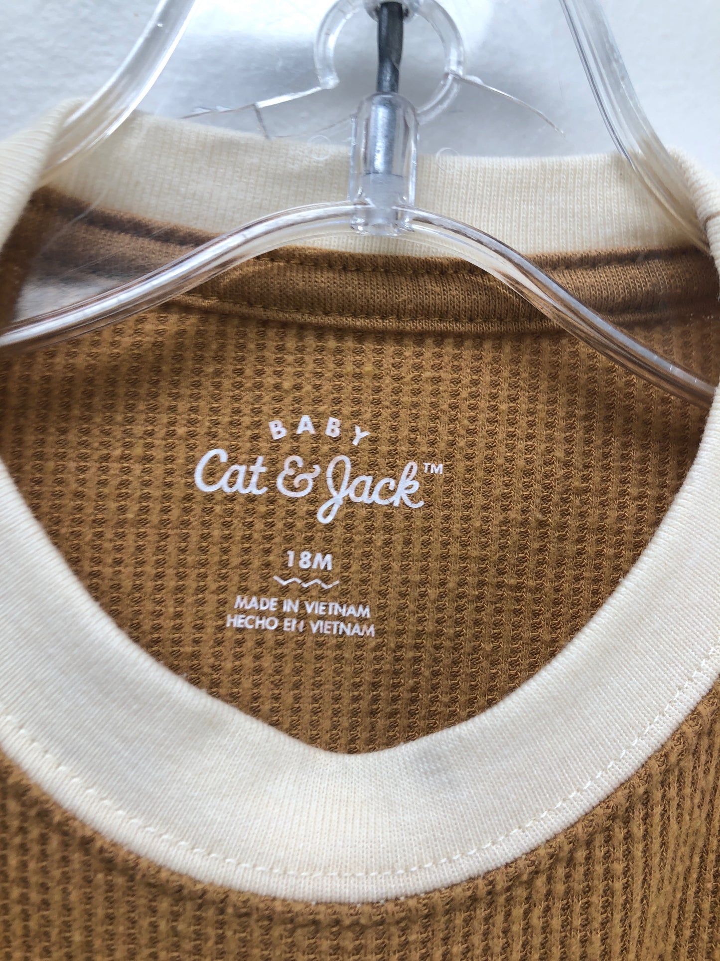 Cat & Jack Child Size 18 Months yellow 1 PC Ensemble