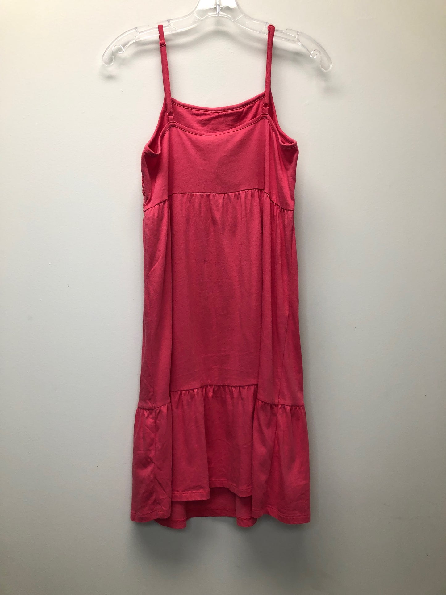 14-16 Old Navy pink crochet Dress