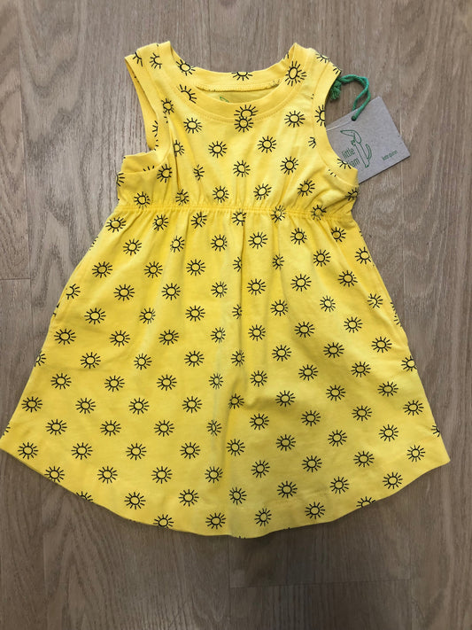Little liam Child Size 12 Months Yellow Sun Dress