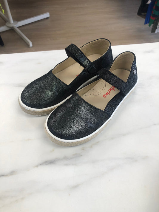 Naturino Child Size 12.5 Black Sparkle Shoes/Boots