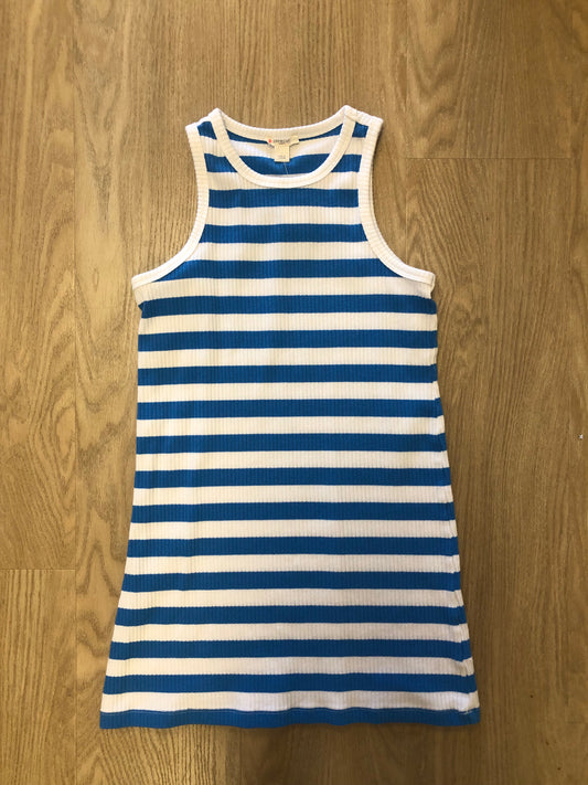 crewcuts Child Size 8 Blue Stripe Dress