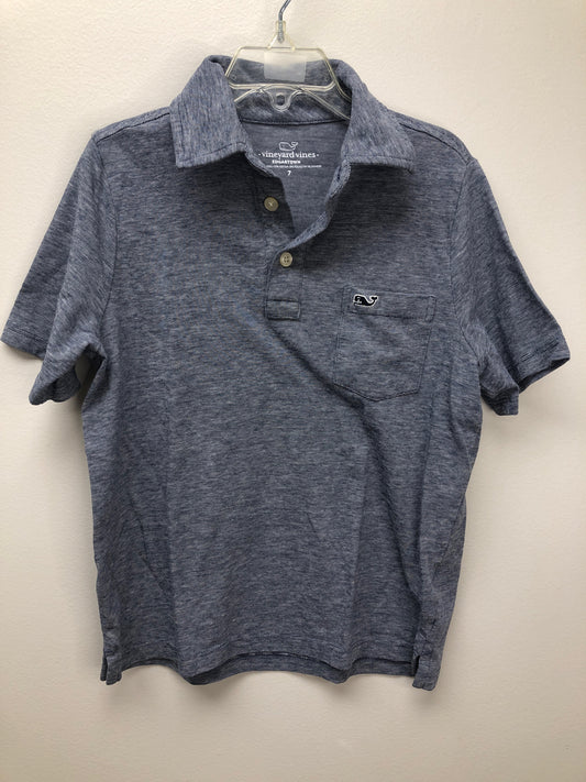 8 Vineyard Vines  navy stripe Shirt