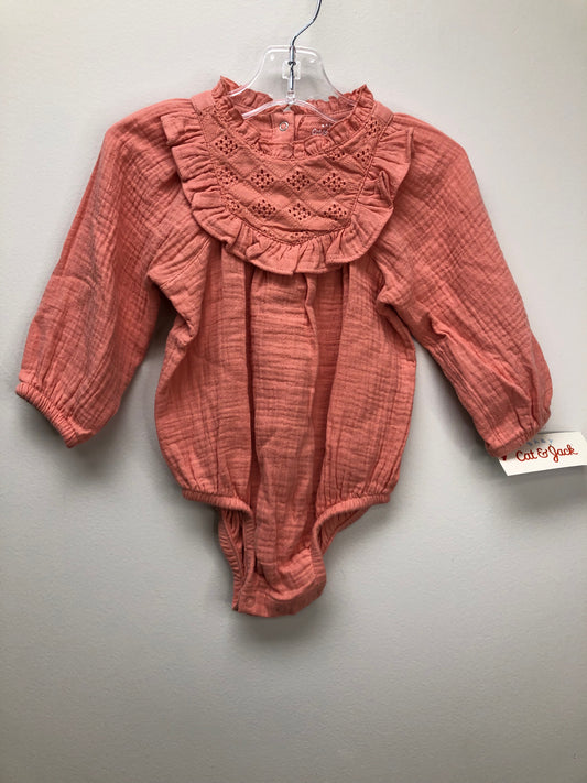 12m Cat & Jack pink NEW Romper