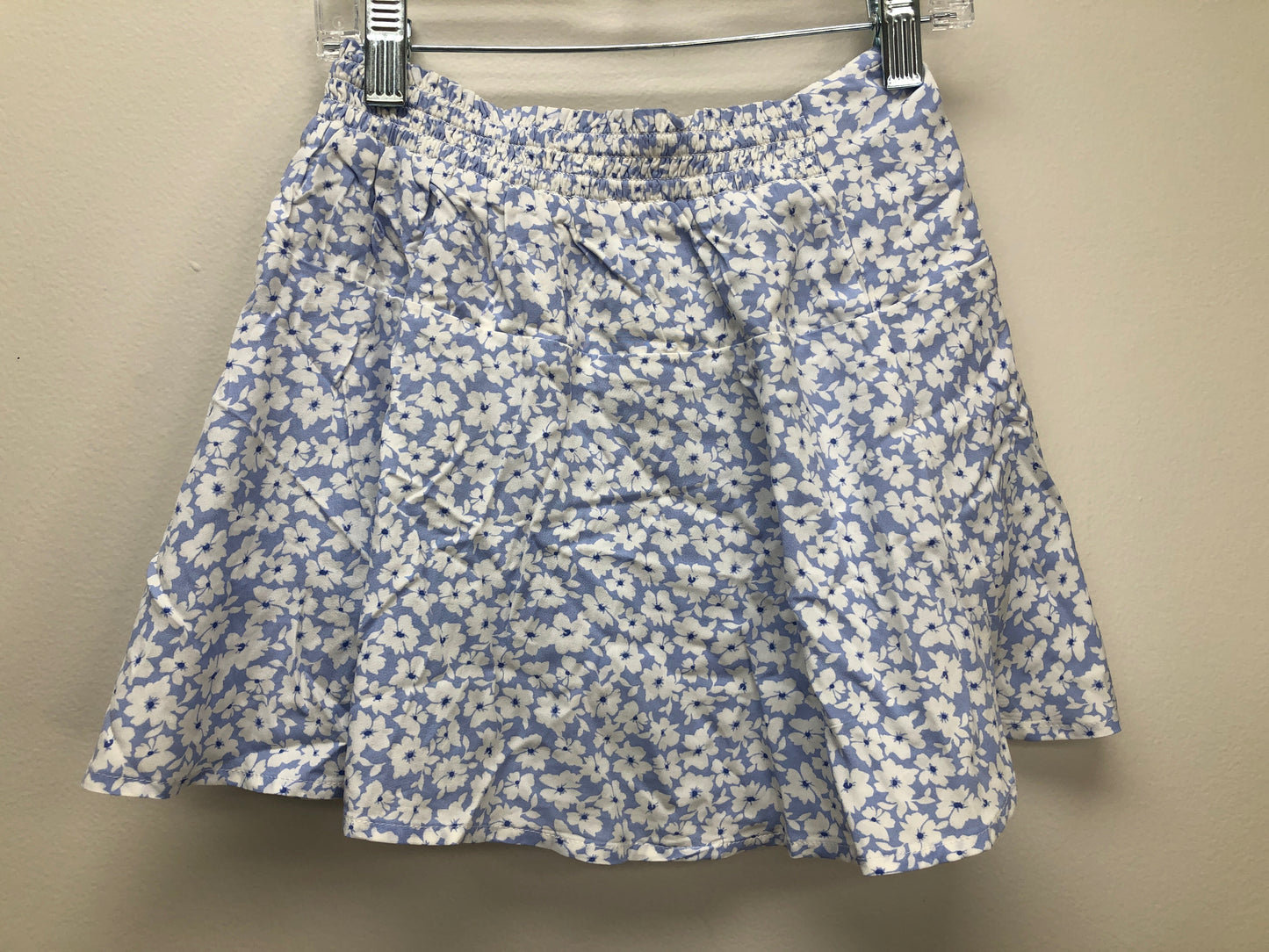 6/7 Crewcuts blue floral Skort