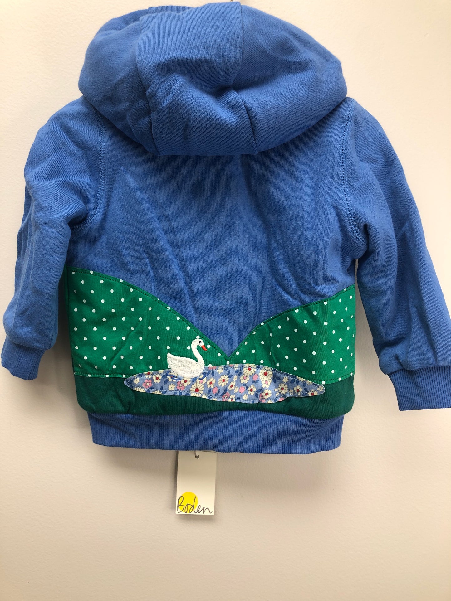 6-12 Months Baby Boden blue house Sweatshirt