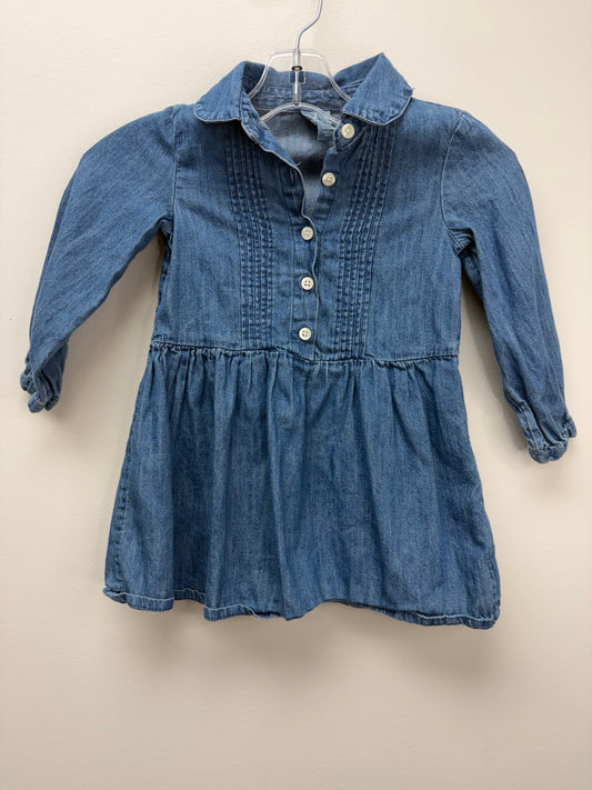 GAP Child Size 18 Months denim Dress