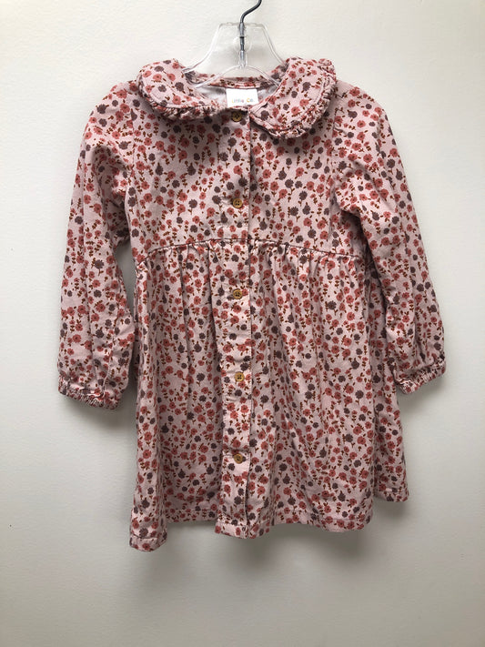 24m Little Co. pink floral Dress
