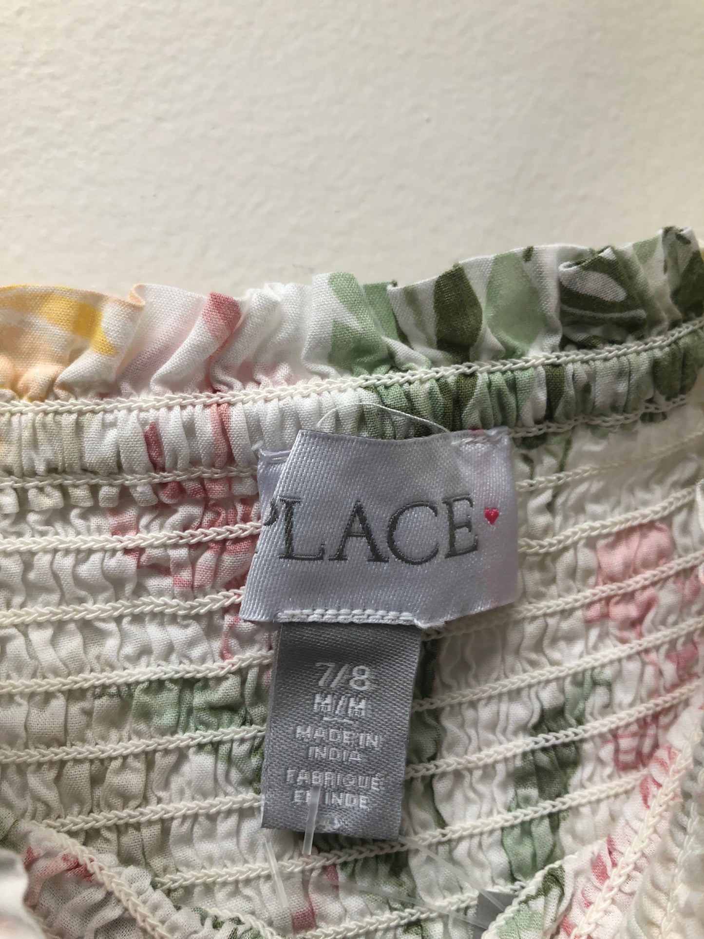 7 The Children's Place white floral Dress