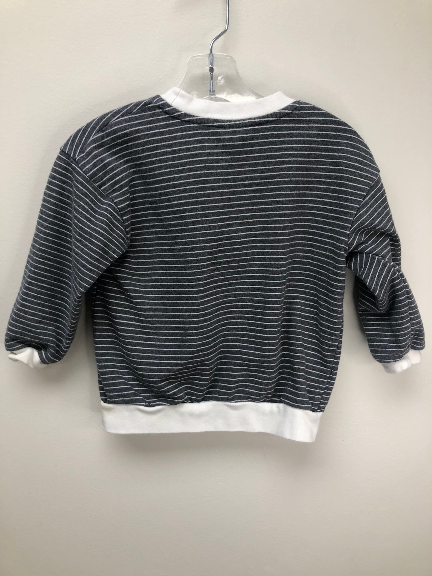 2T sova grey stripe Sweatshirt