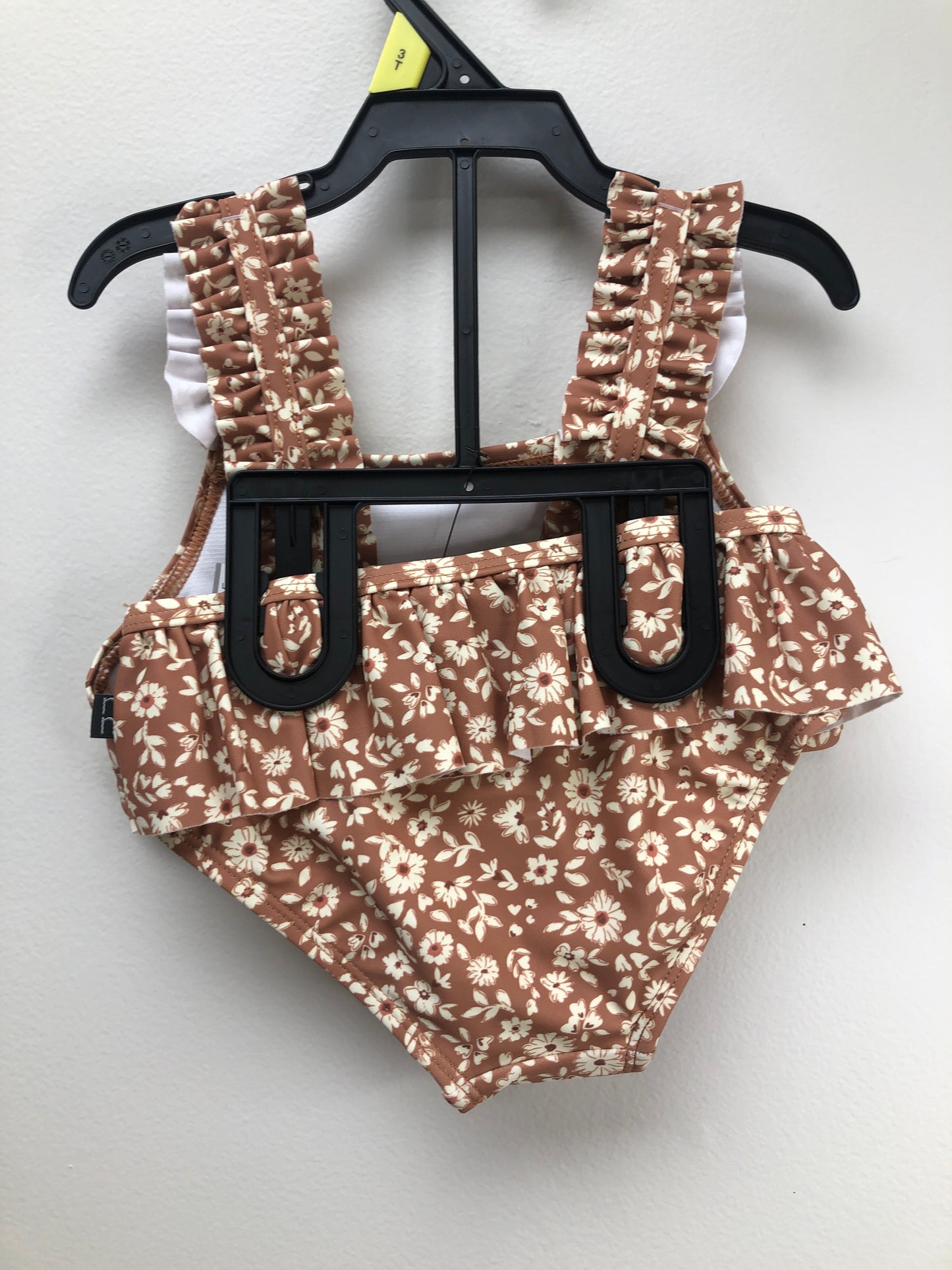 3T Modern Moments brown floral Swimwear