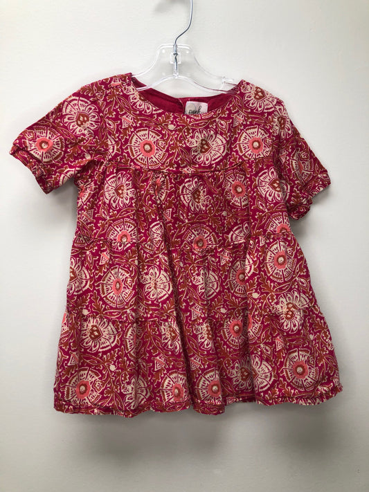 18-24m Peek hot pink floral Dress