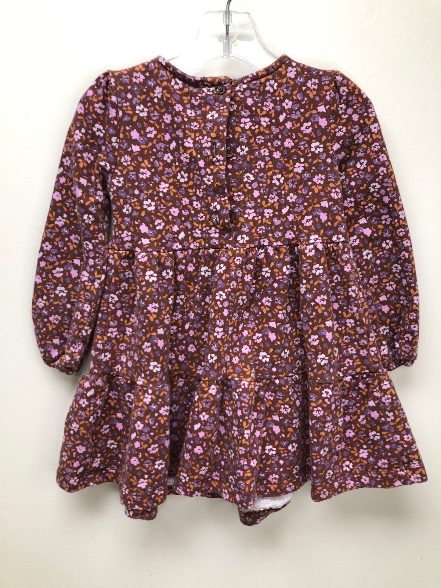 3T Carter's purple floral Dress