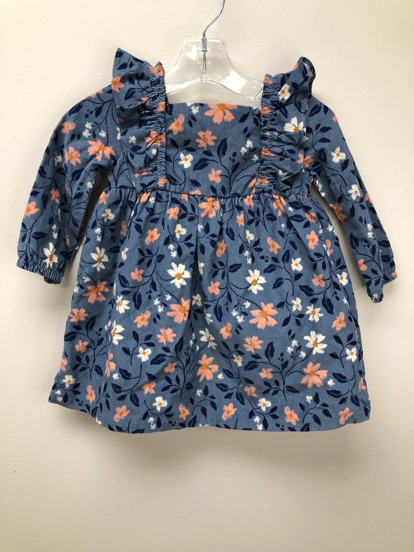 12m Carter's blue floral Dress