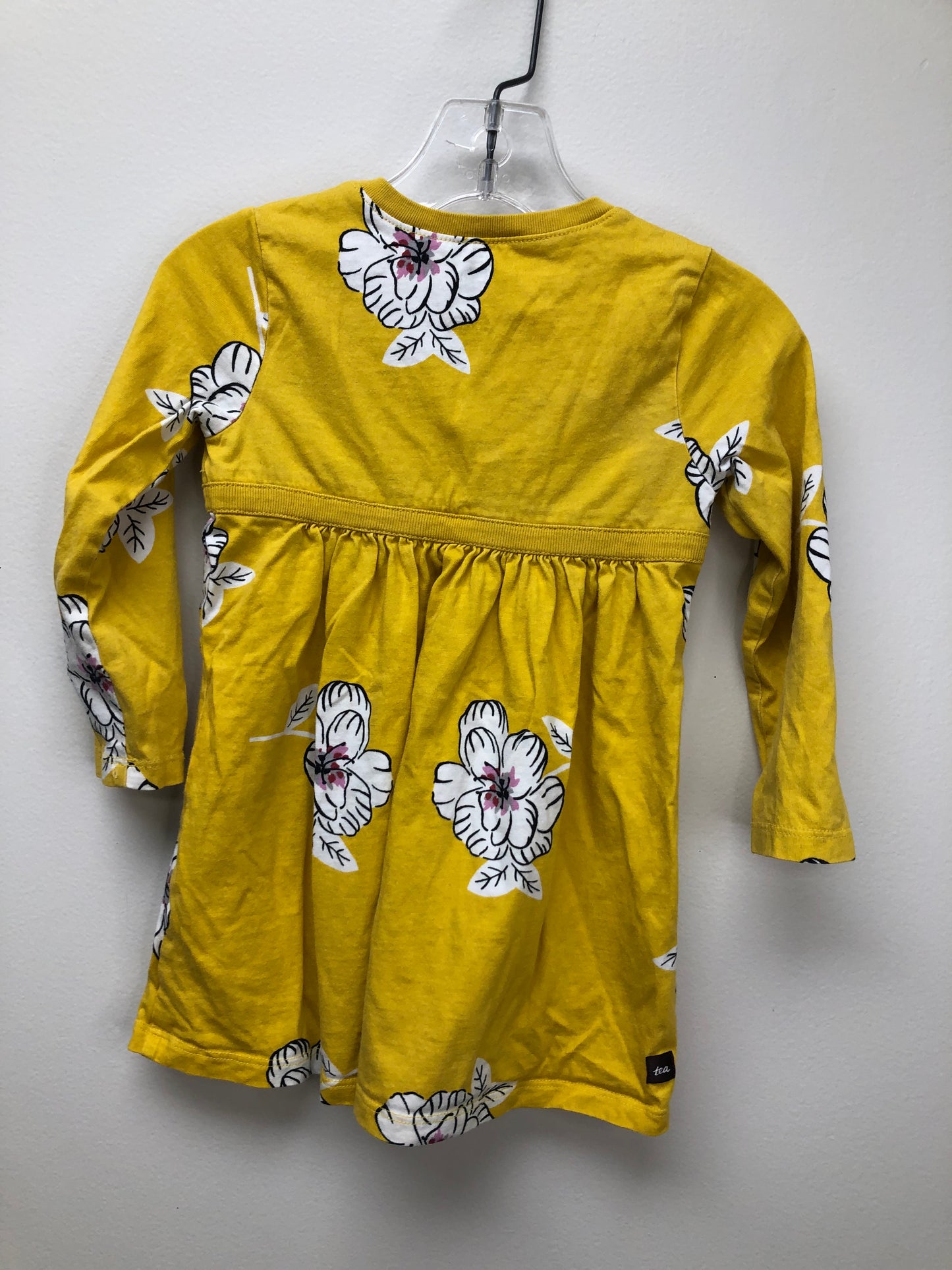 2T tea yellow floral Dress