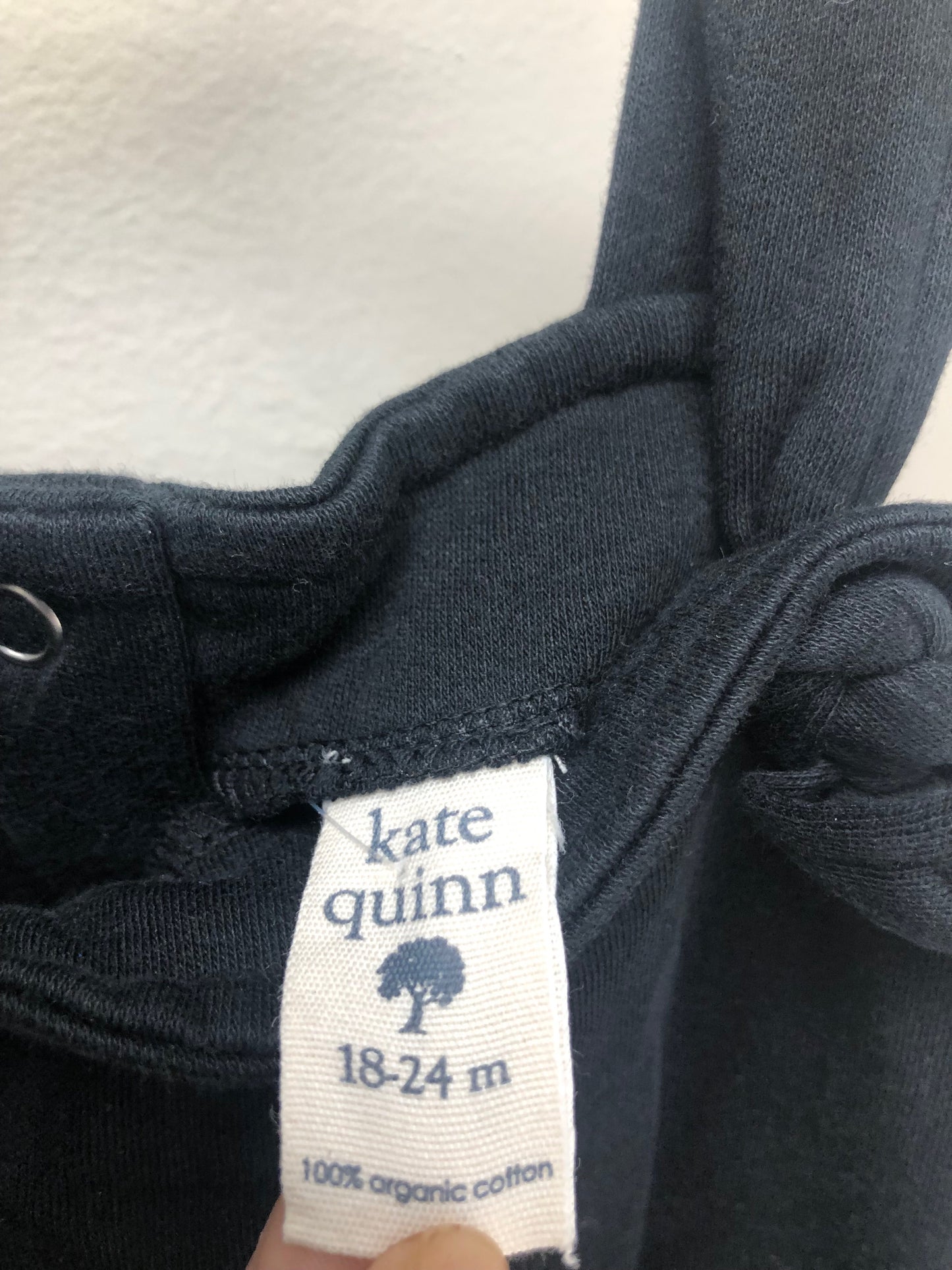18-24 Months Kate Quinn black Romper