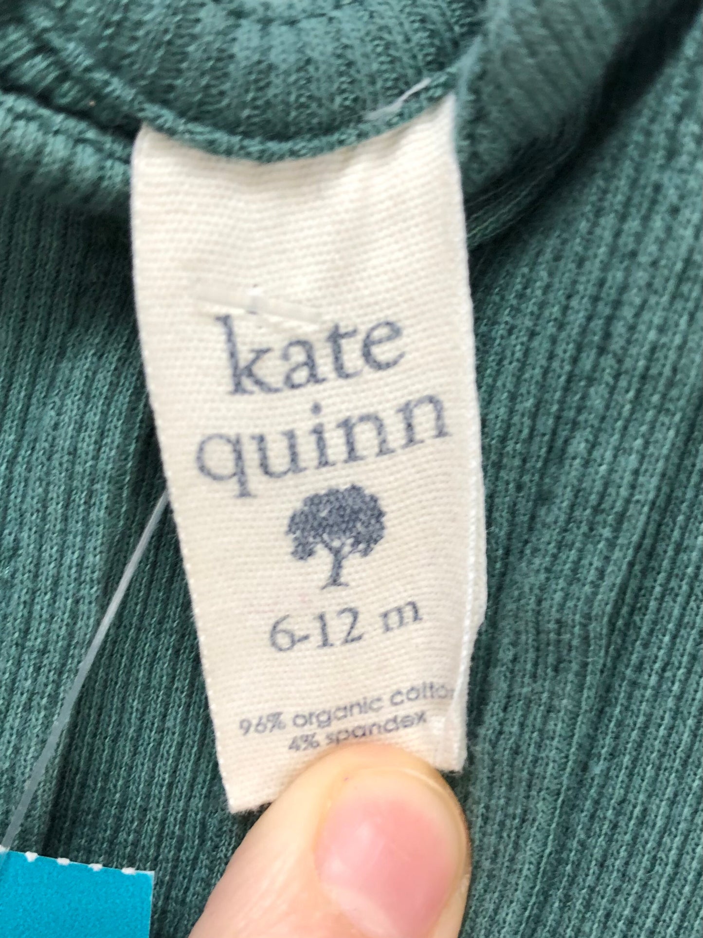 6-12 months Kate Quinn Child green pleated Dress