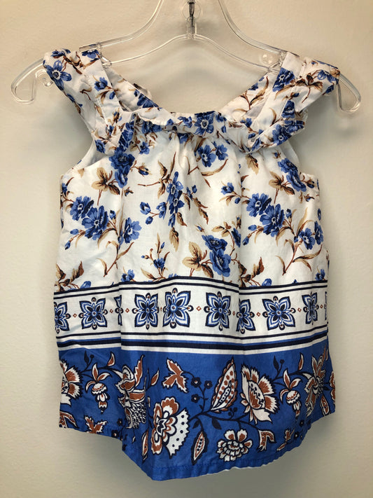 18-24M Janie and Jack white floral Shirt