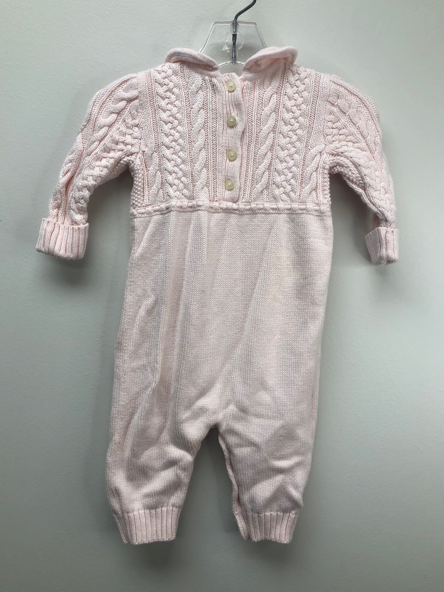 6 Months Ralph Lauren pink knit Romper