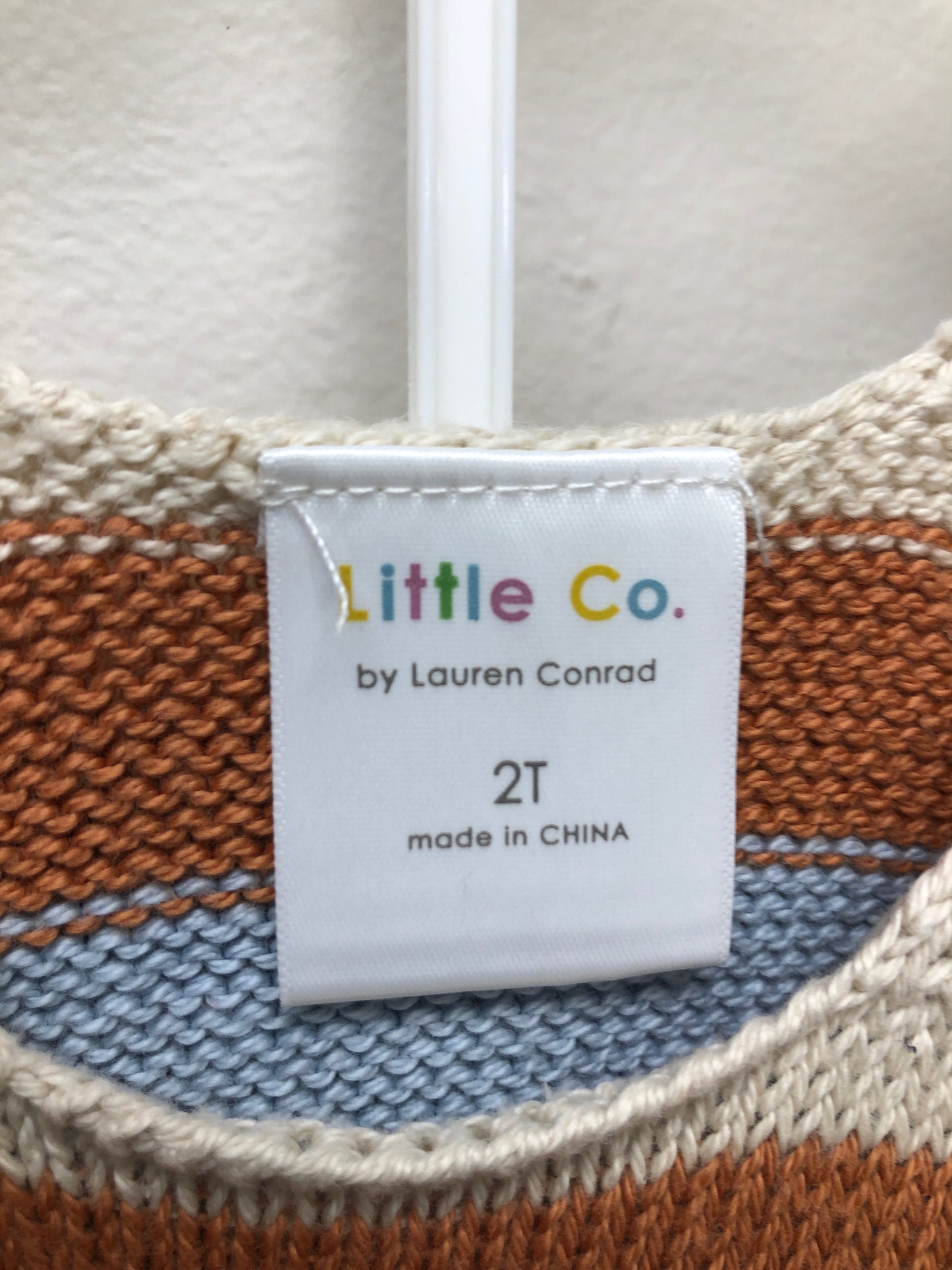 2T Little Co. Multi-Color stripe 2 PC Ensembles