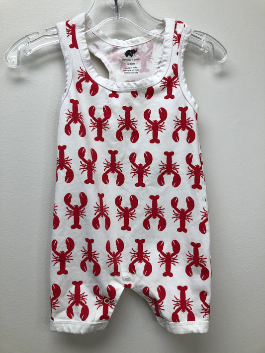12m Monica + Andy white crabs 1 PC Ensemble