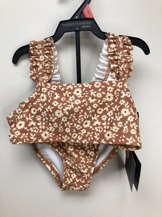 2T Modern Moments NEW brown floral Swimwear