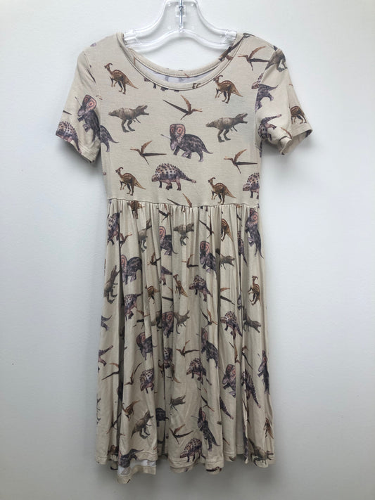 6 Posh Peanut tan dinosaur Dress