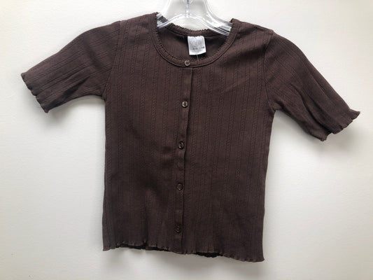 9 Zara Child  brown Shirt