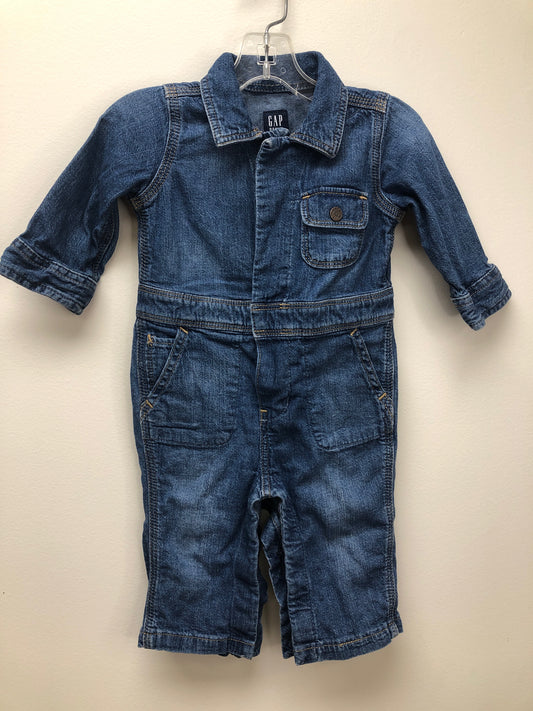 GAP Child Size 6 Months blue denim 1 PC Ensemble