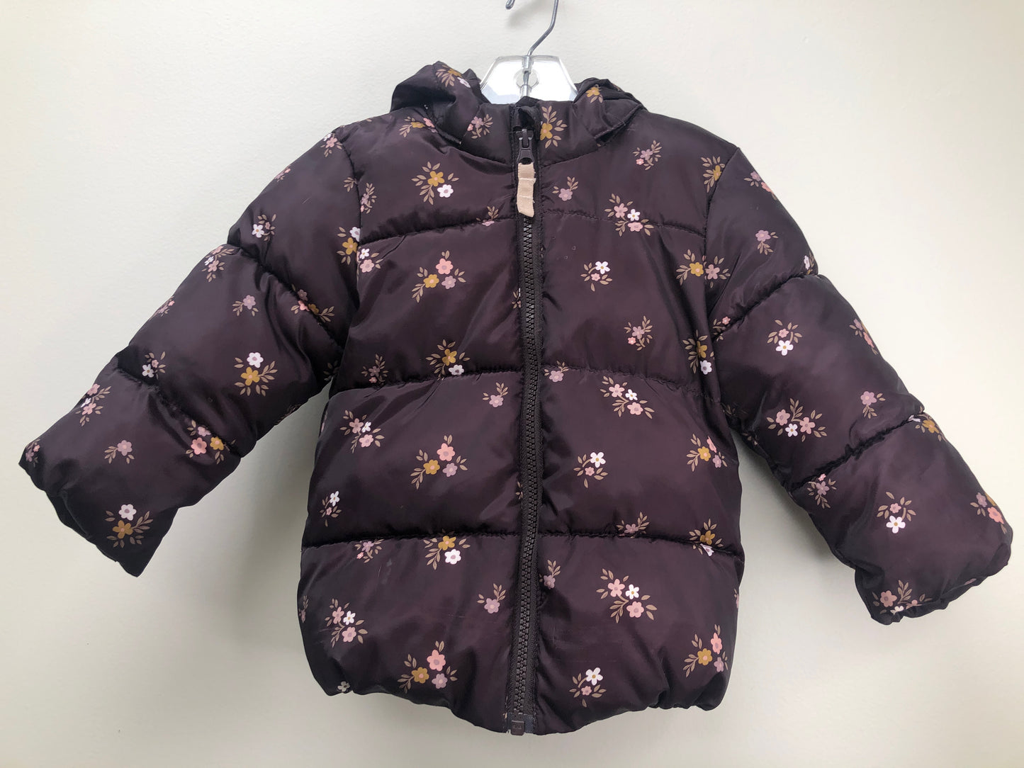 2T H&M purple floral Jacket