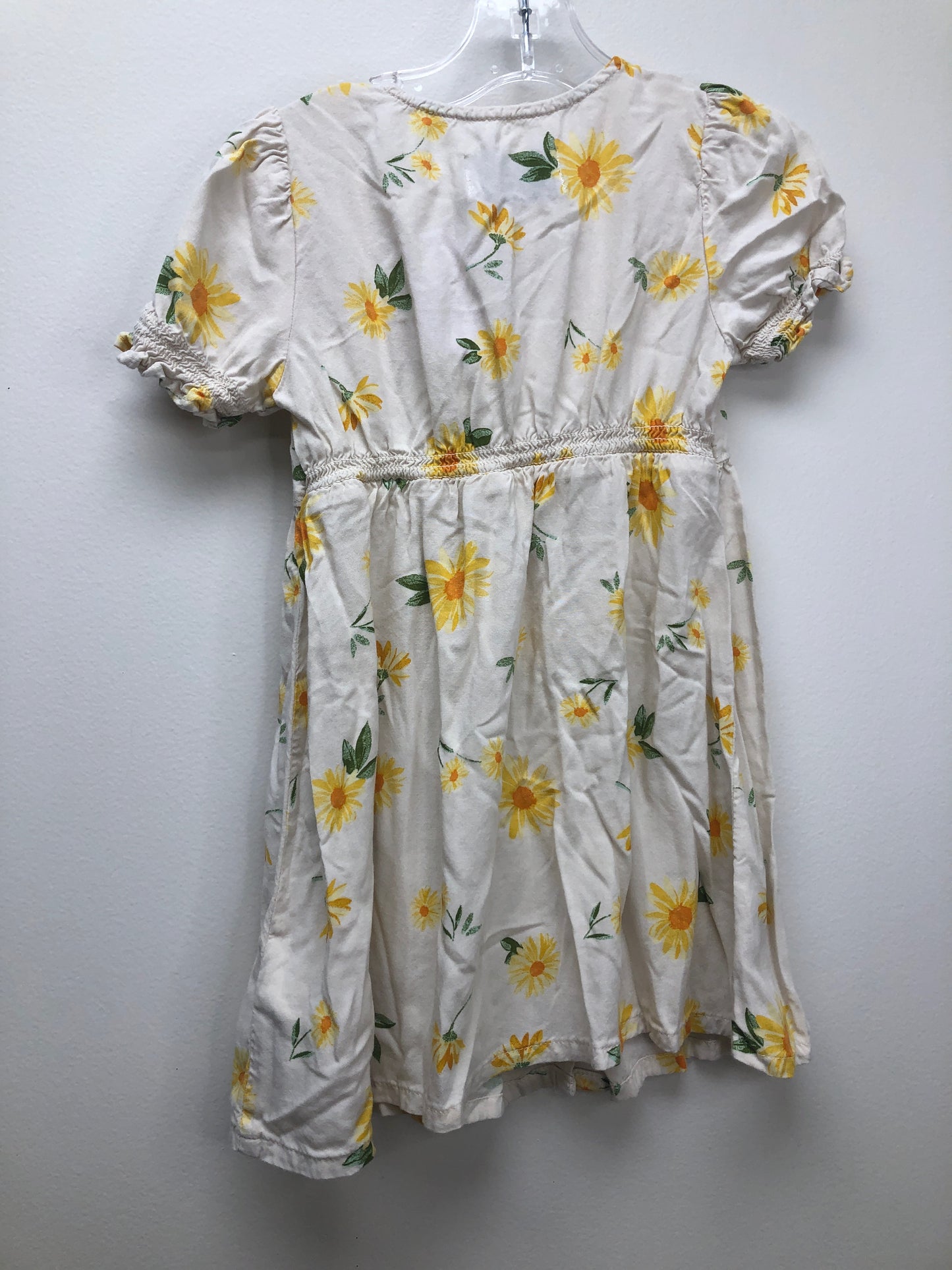 3 Old Navy cream Sunflowers Dress