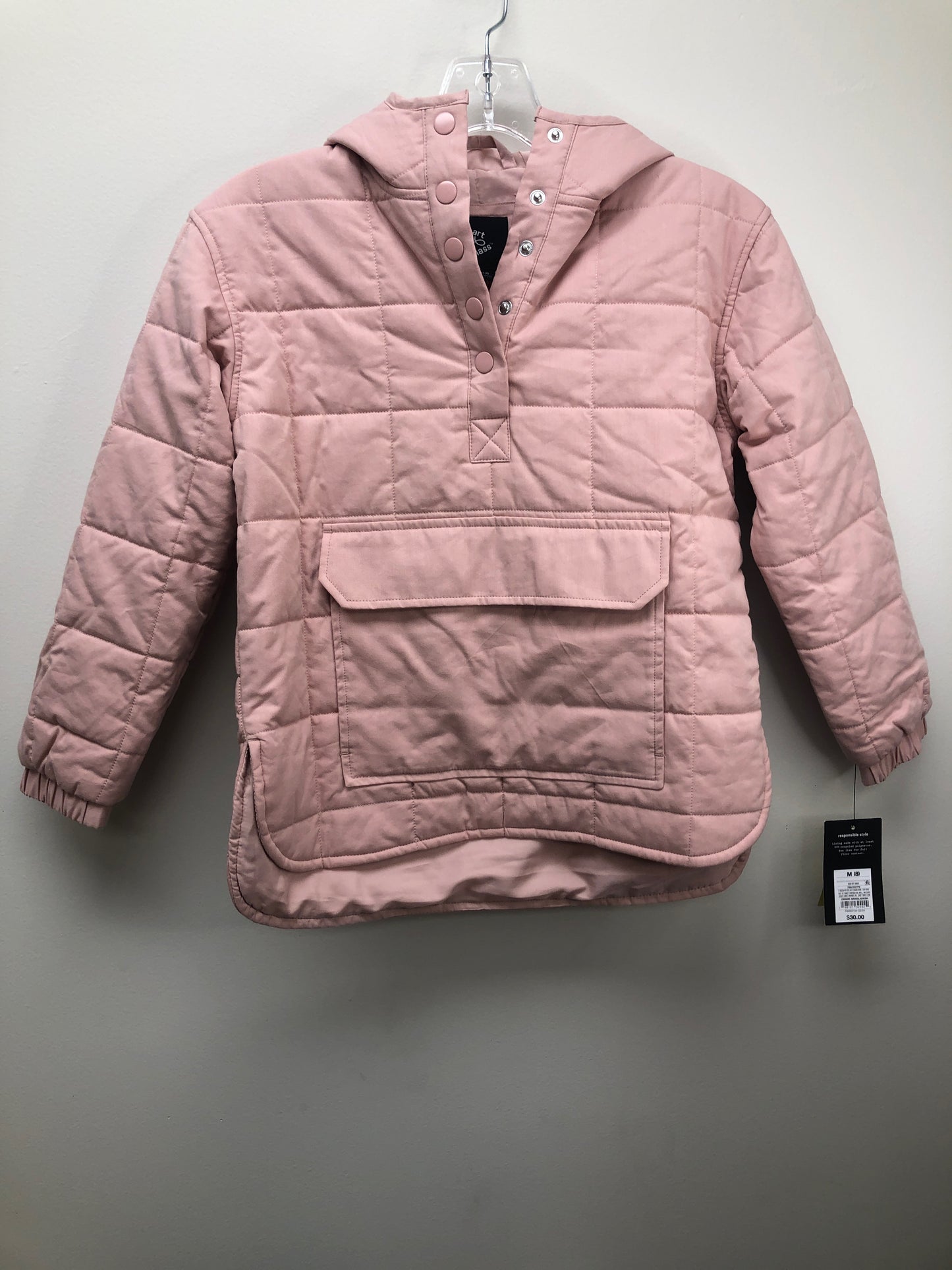 8 Art Class pink quilted Jacket