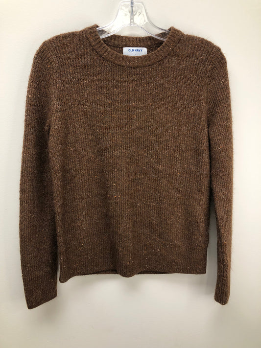 Small Old Navy brown knit Sweater