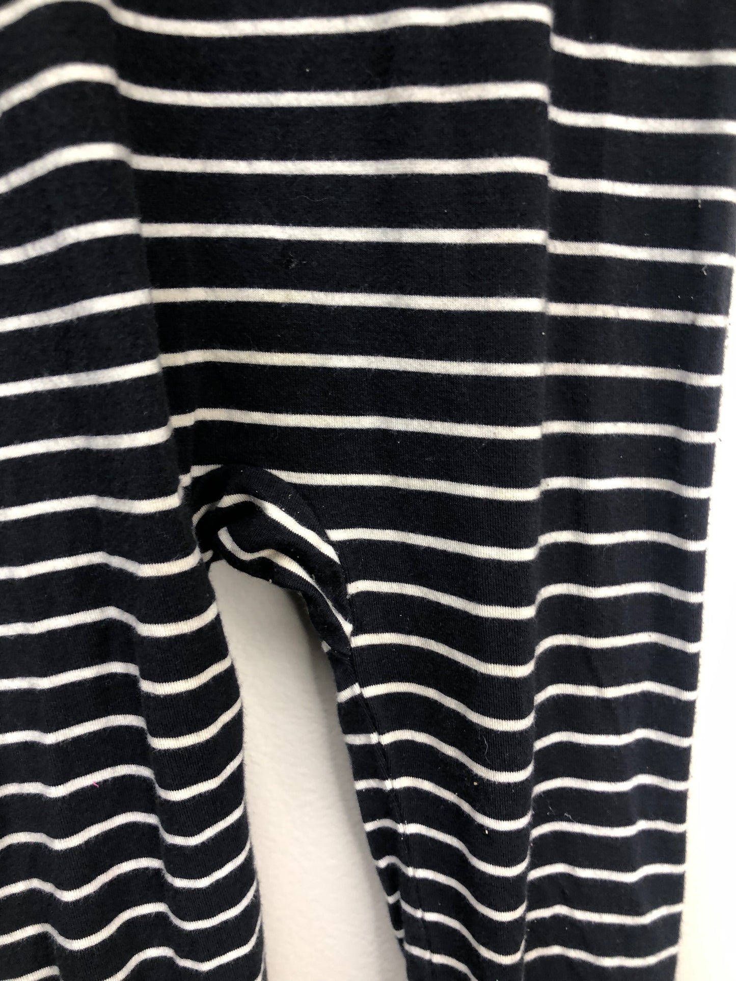 6-12 msweet bamboo black stripe 2 PC Ensembles