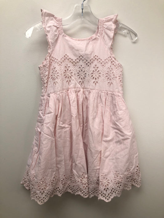 5 GAP pink eyelet Dress