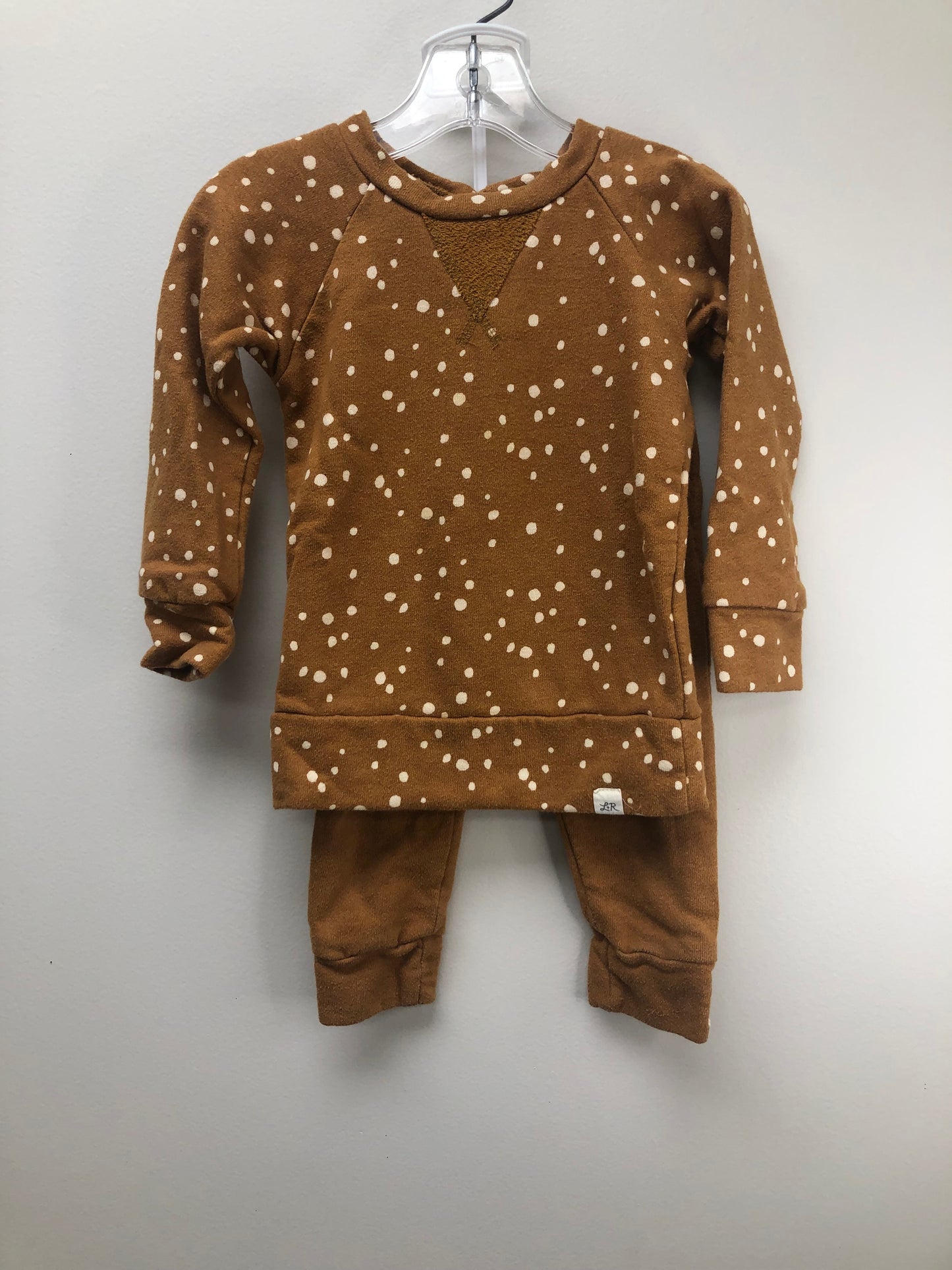 18-24m lulu + roo rust polka dot 2 PC Ensembles