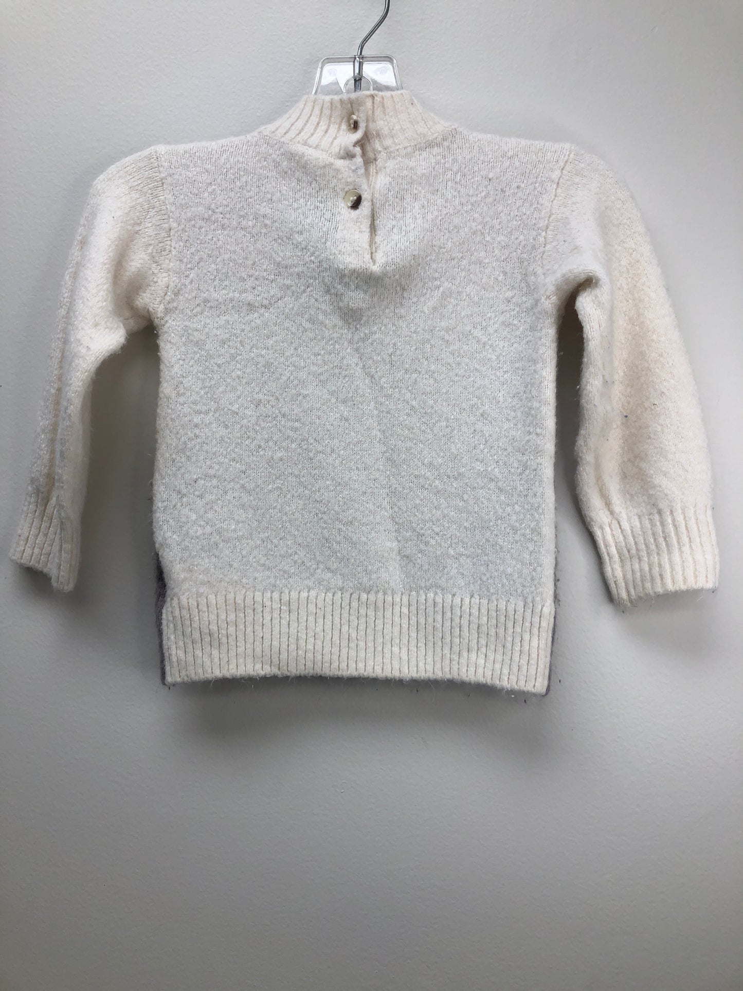 18M H & M white Bird Sweater
