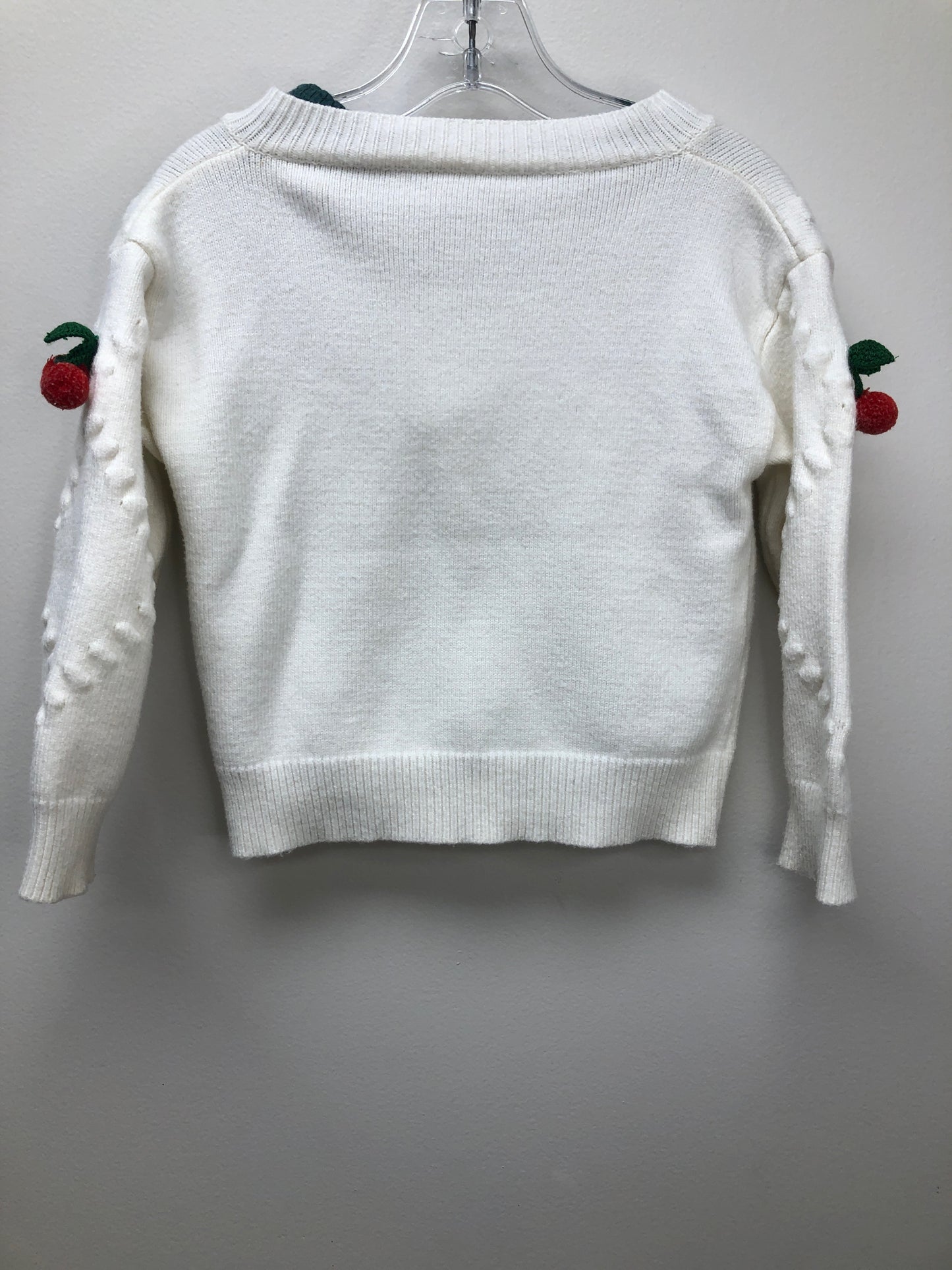 3 Jumping Beans  white cherries Sweater
