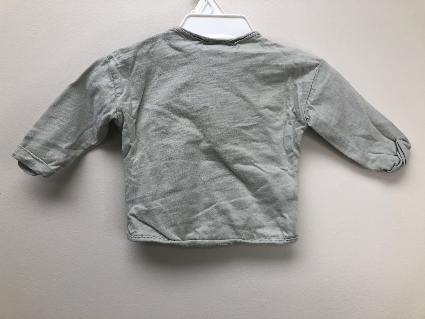 1-3 Months Zara blue animal Shirt
