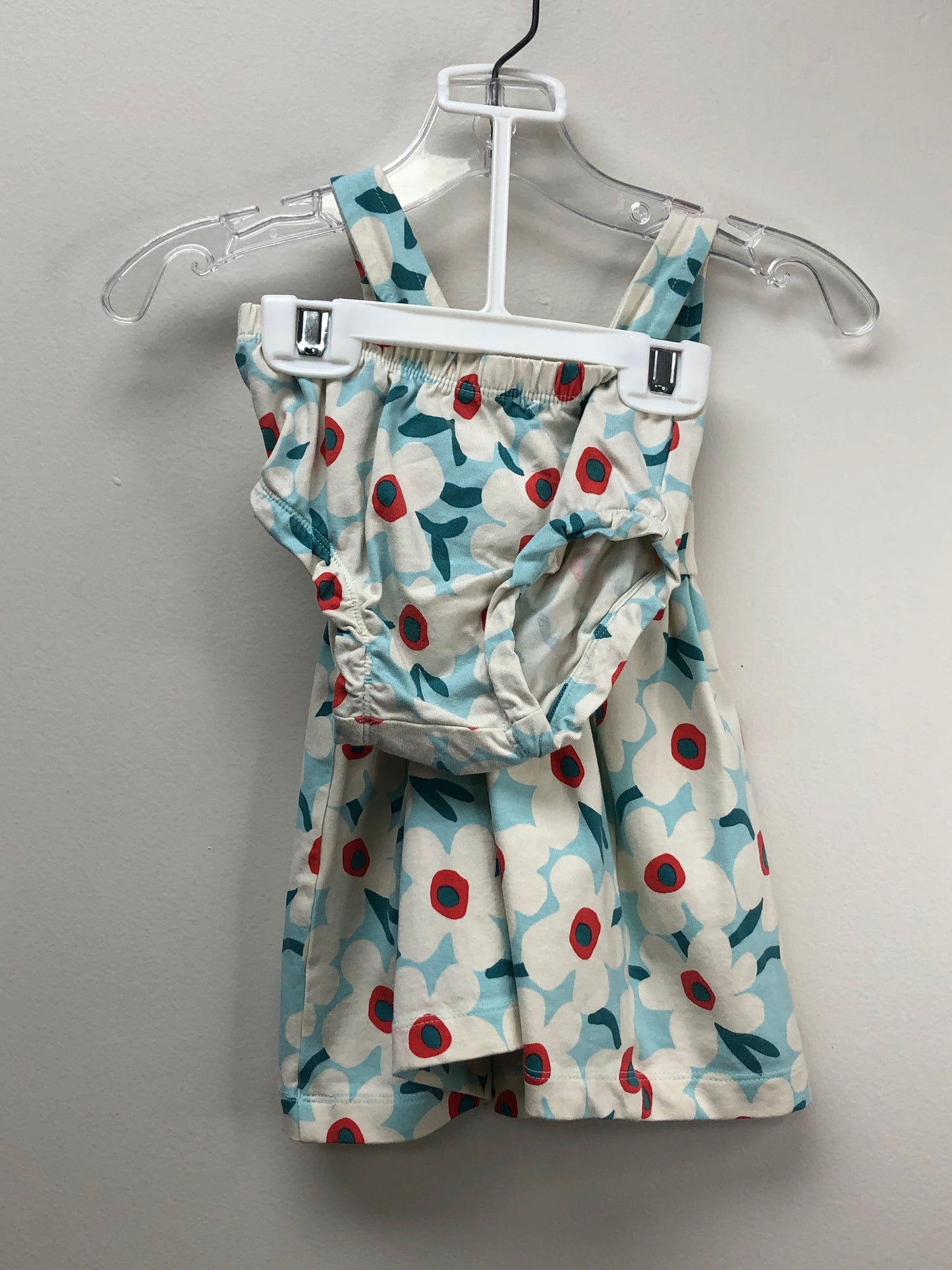 12-18m Hanna Andersson light blue floral Dress