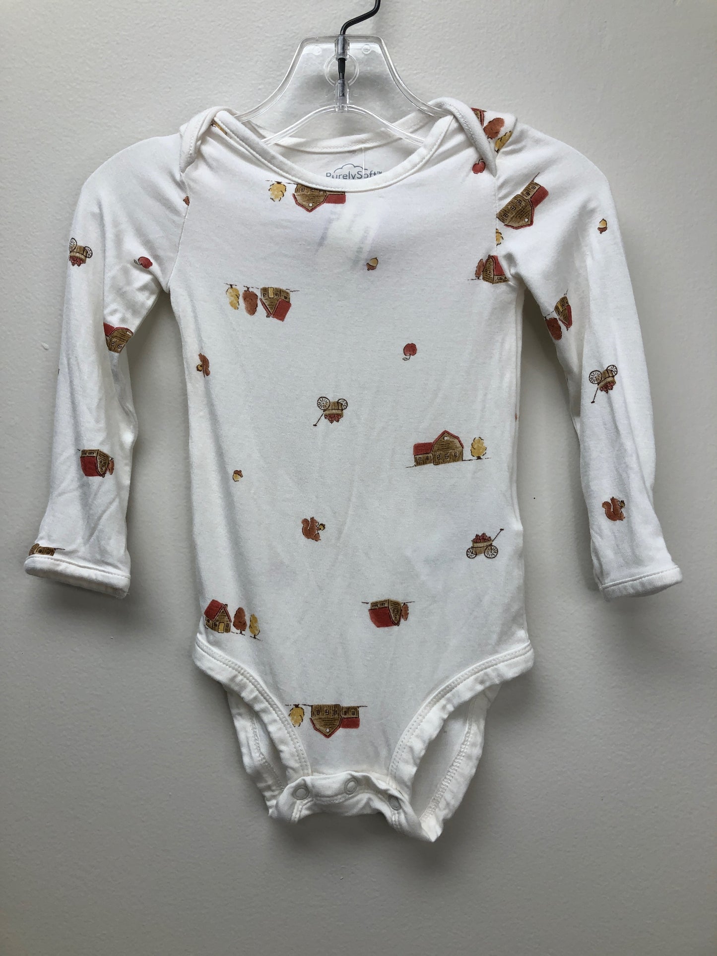 9m Purely Little white fall theme Onesie