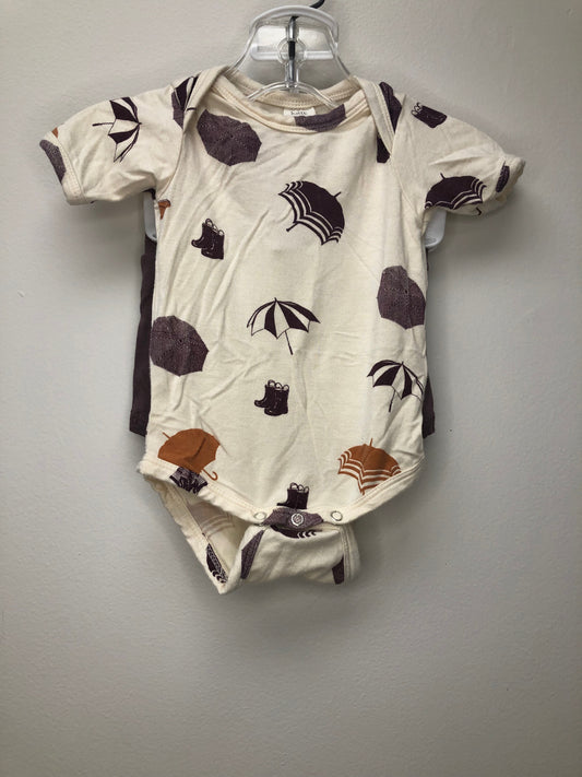 0-3m Kate Quinn Plum umbrella 2 PC Ensembles