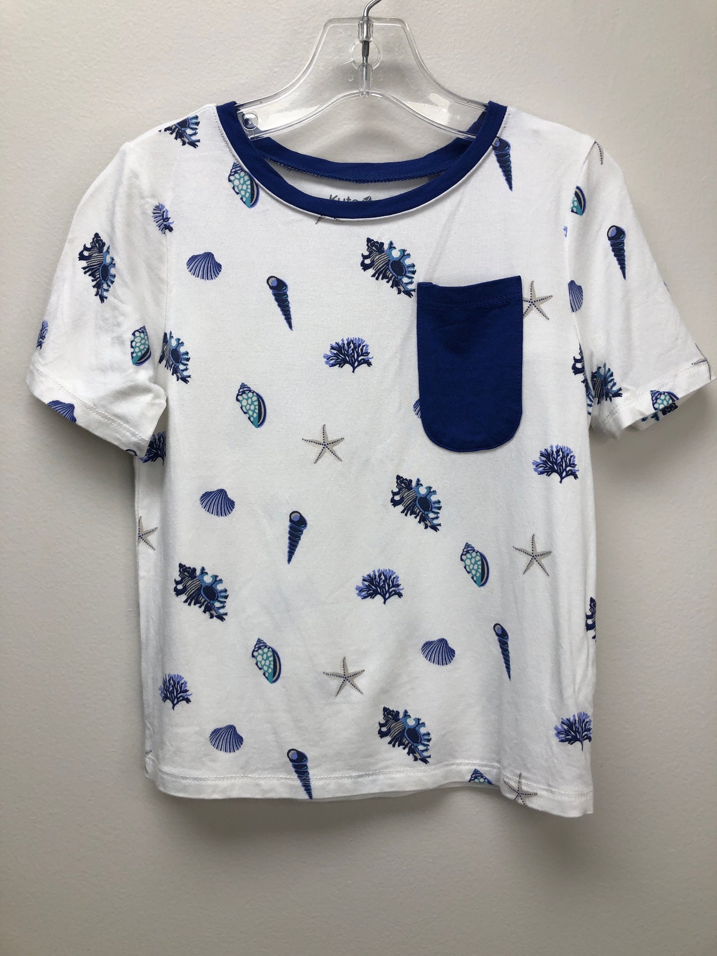 5T Kyte blue seashells Shirt