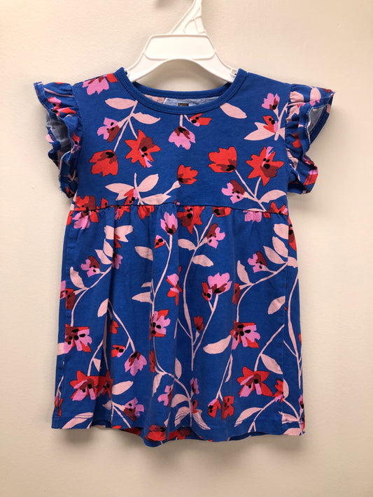 18-24m tea blue floral Dress