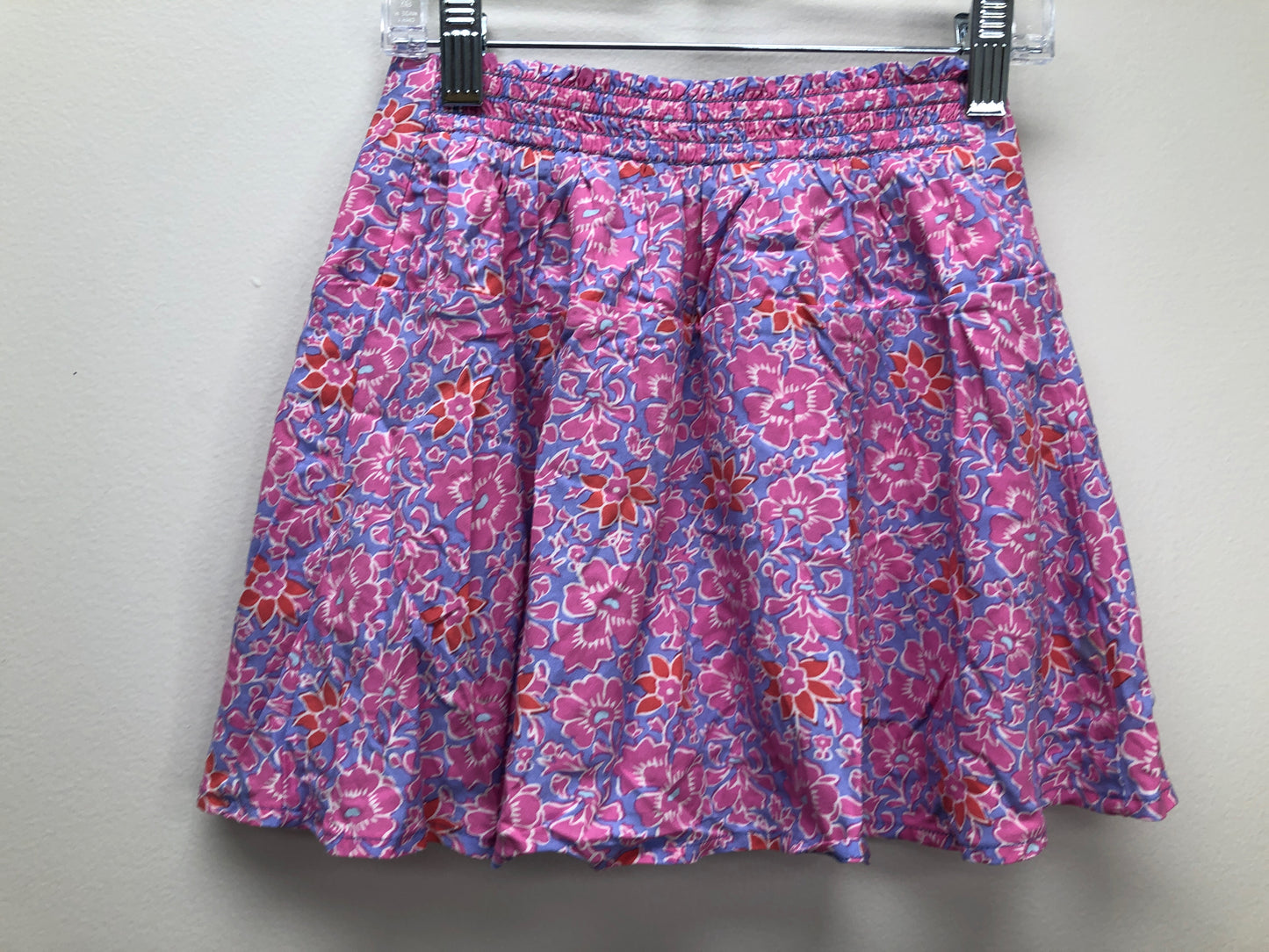 6/7 Crewcuts pink floral Skort