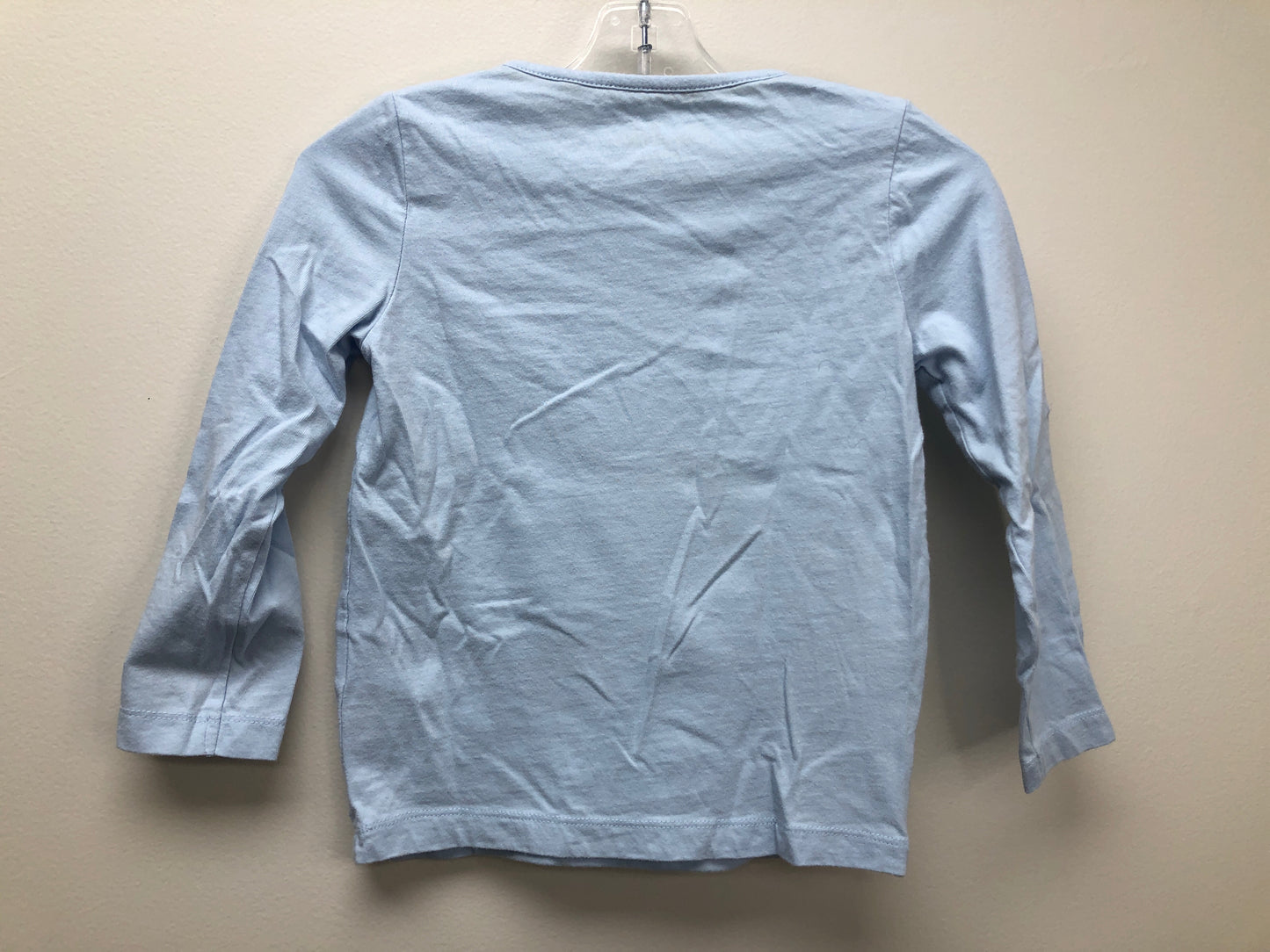 4 Mini Boden light blue unicorn Shirt