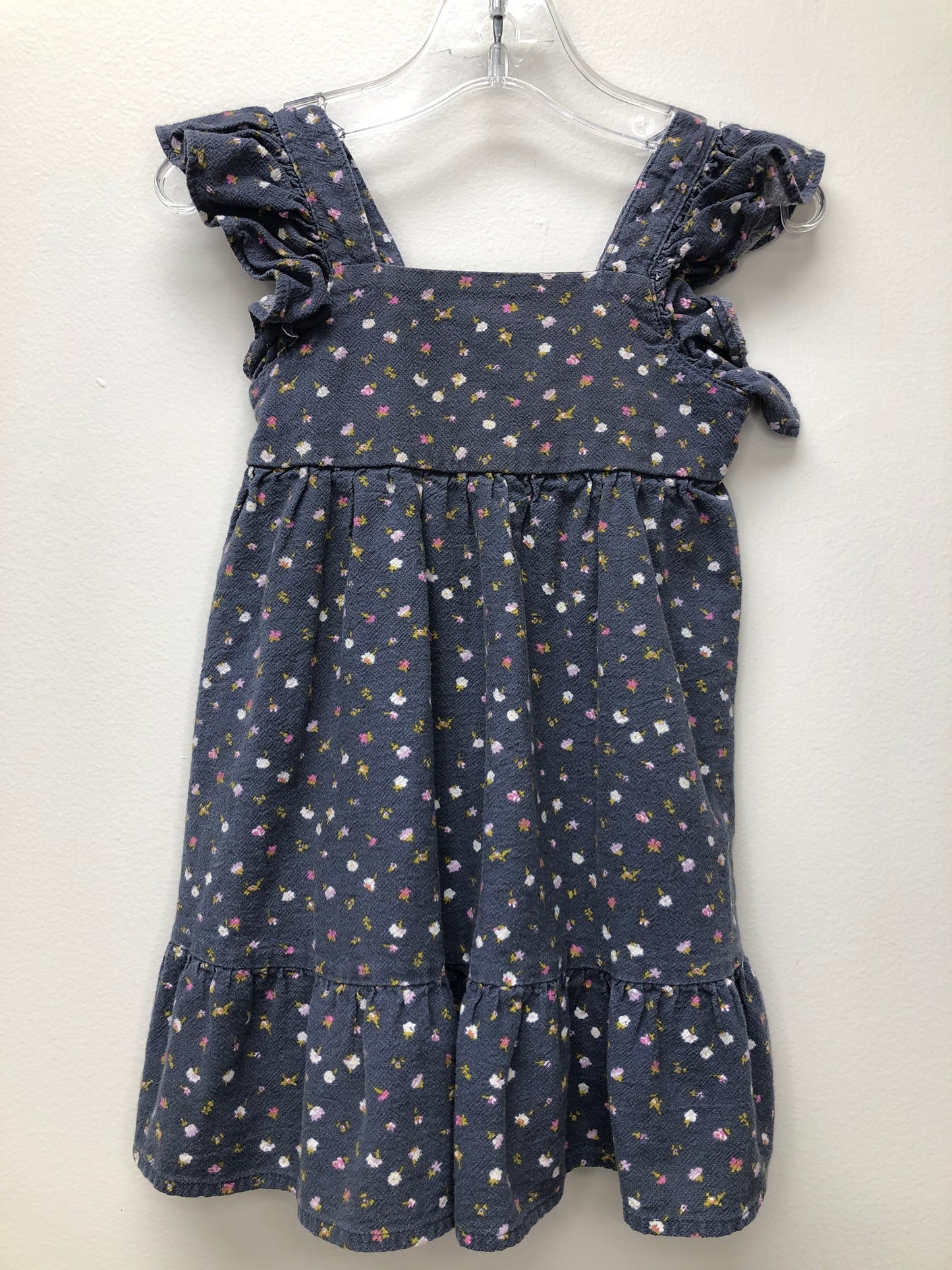 2 Cat & Jack charcoal floral Dress