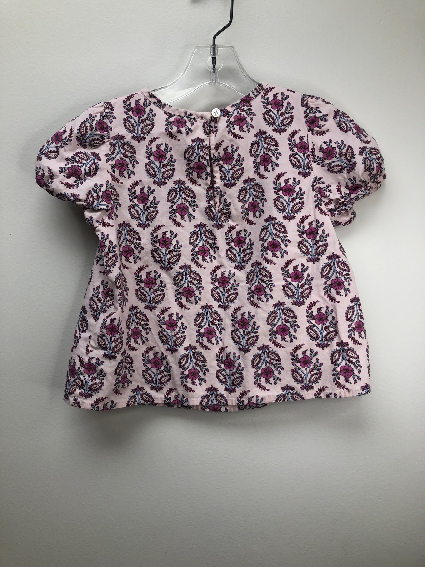 4-5 Crewcuts pink floral Shirt