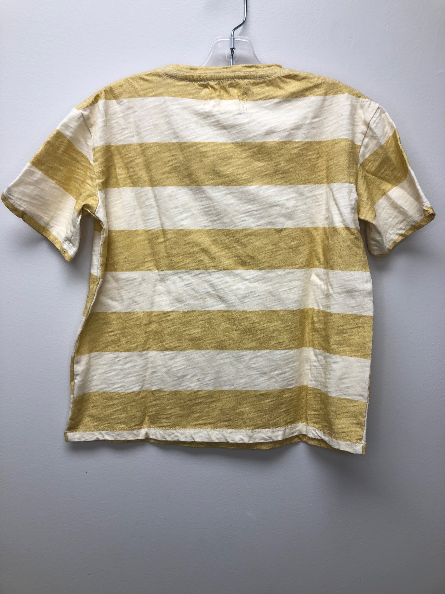 6 Fish Out of Water yellow stripe Shirt